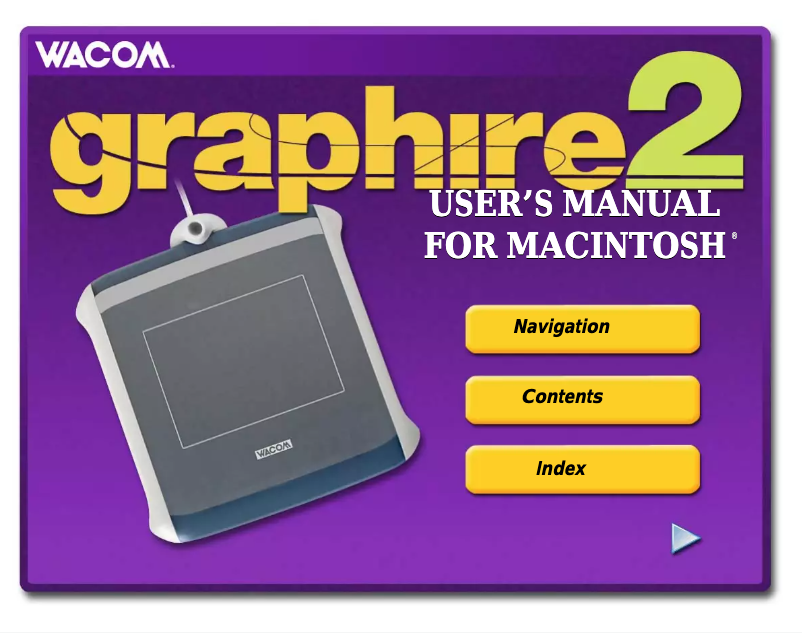 Image de la première page du manuel de l'appareil Graphire 2