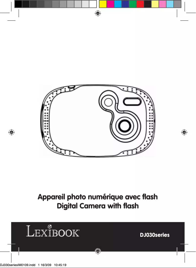 Image de la première page du manuel de l'appareil DJ030TF