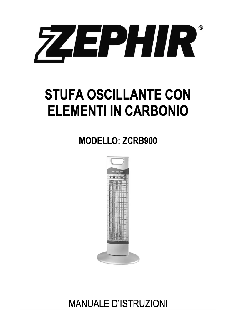 Image de la première page du manuel de l'appareil ZCRB900