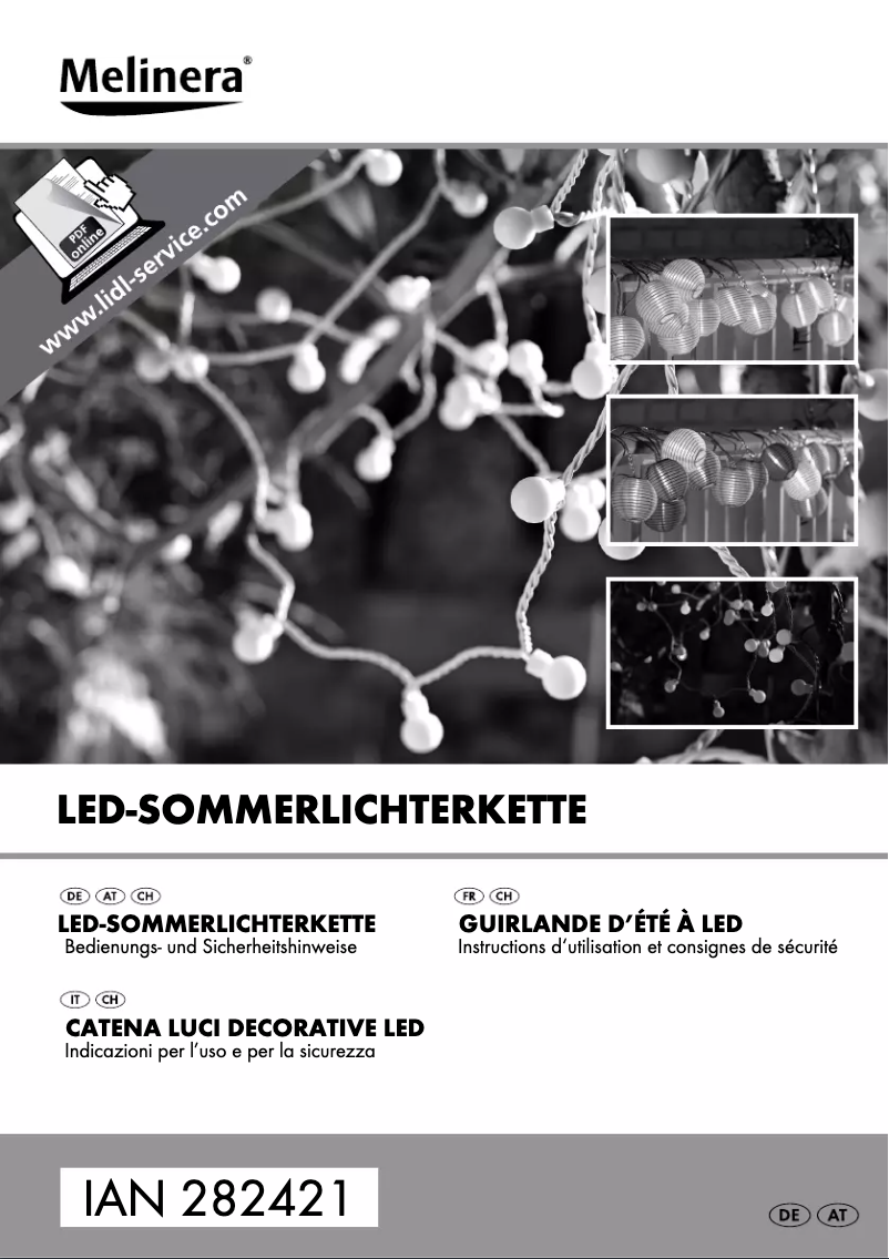 Image de la première page du manuel de l'appareil IAN 282421