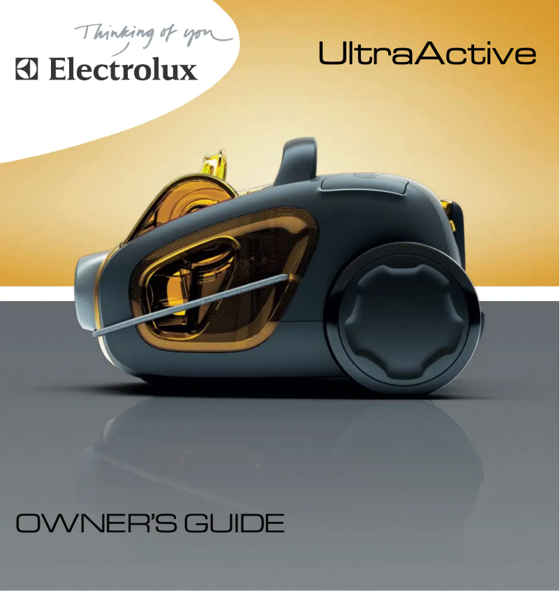Page n°1 - Manuel utilisateur Electrolux UltraActive Caniste EL4300A