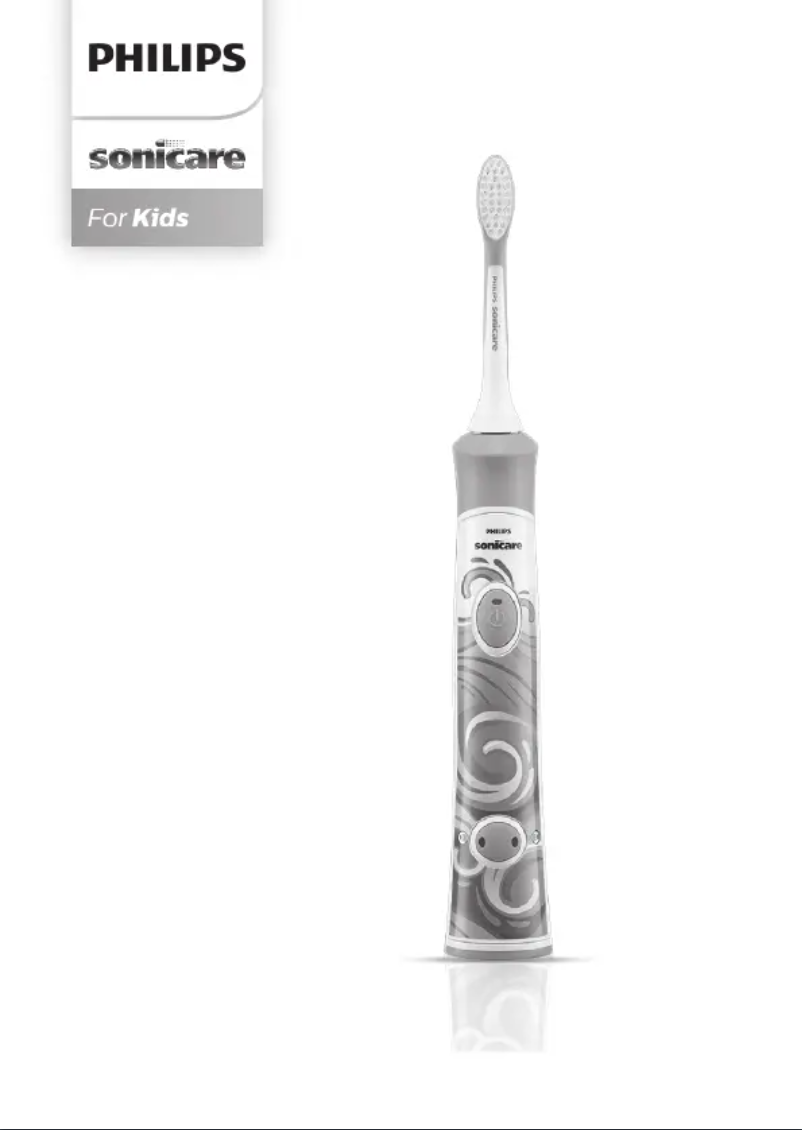 Page n°1 - Manuel utilisateur Philips Sonicare For Kids HX6322