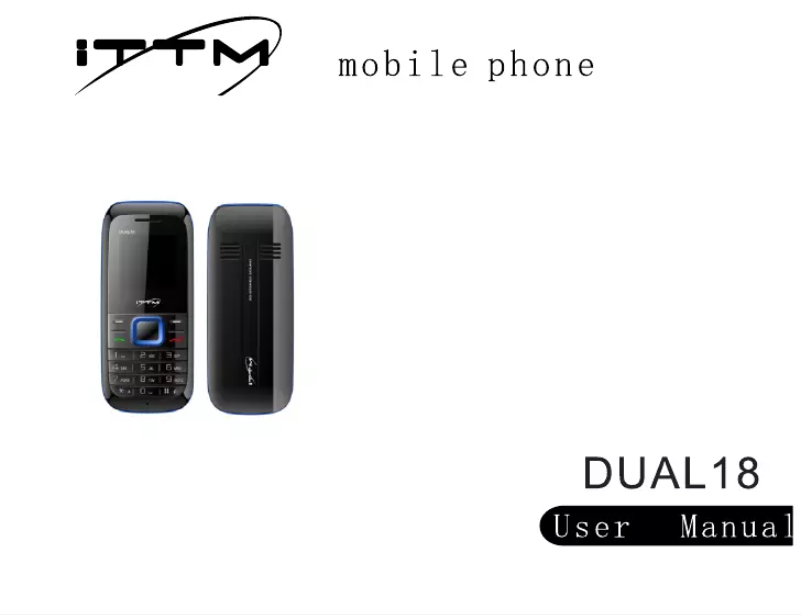 Page 1 de la notice Manuel utilisateur ITT Dual 18