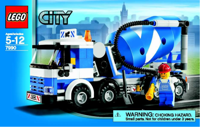 Page 1 de la notice Manuel utilisateur Lego City 7990