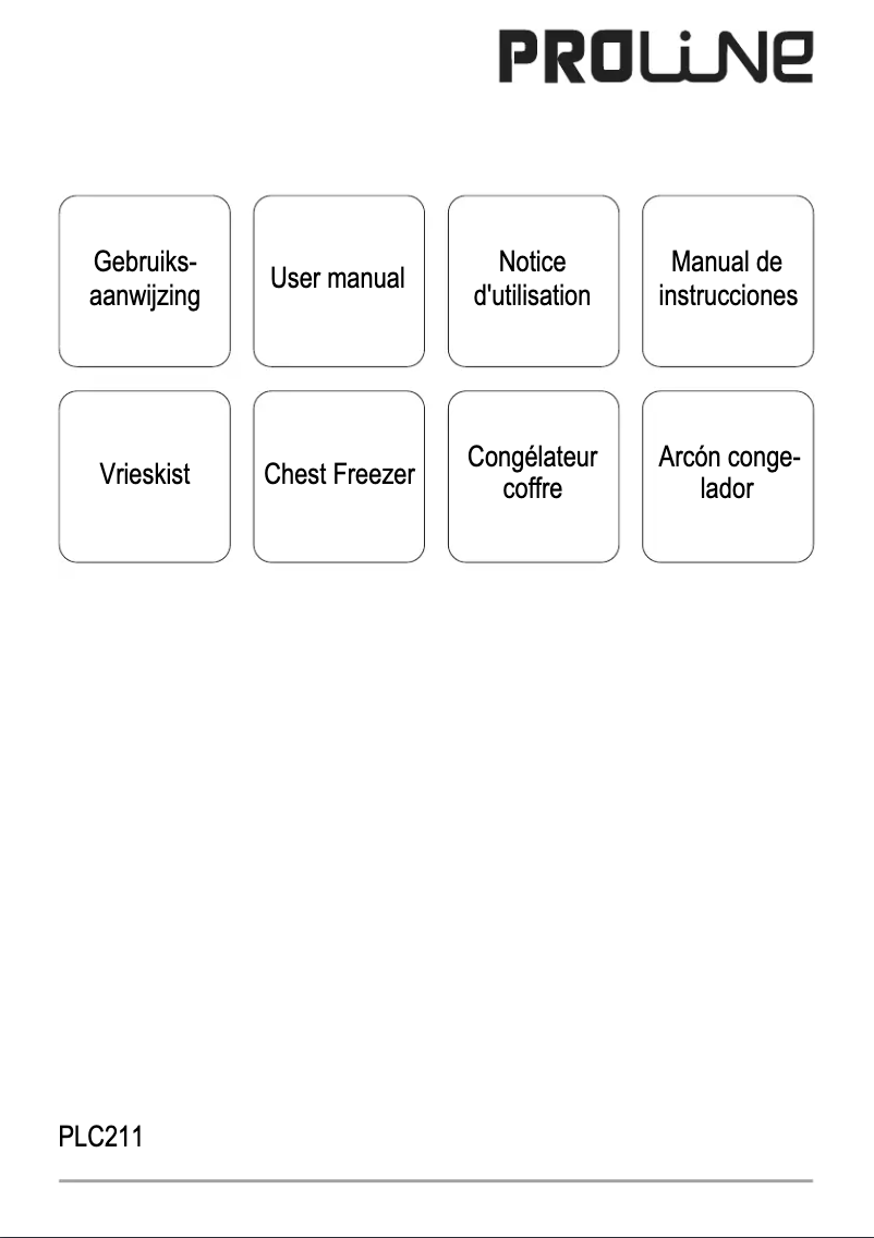 Page n°1 - Manuel utilisateur Proline PLC211