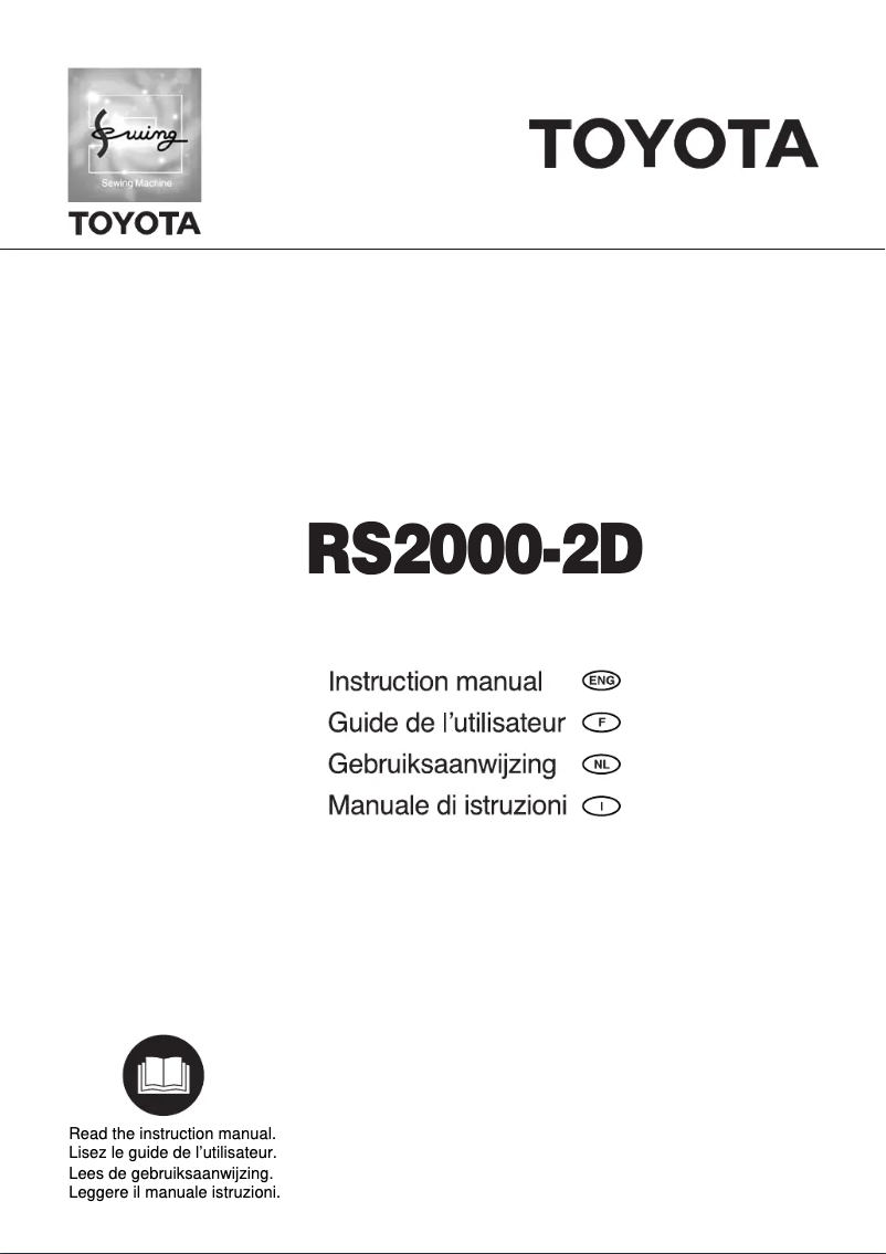 Page 1 de la notice Manuel utilisateur Toyota ESM224 (Dfl)