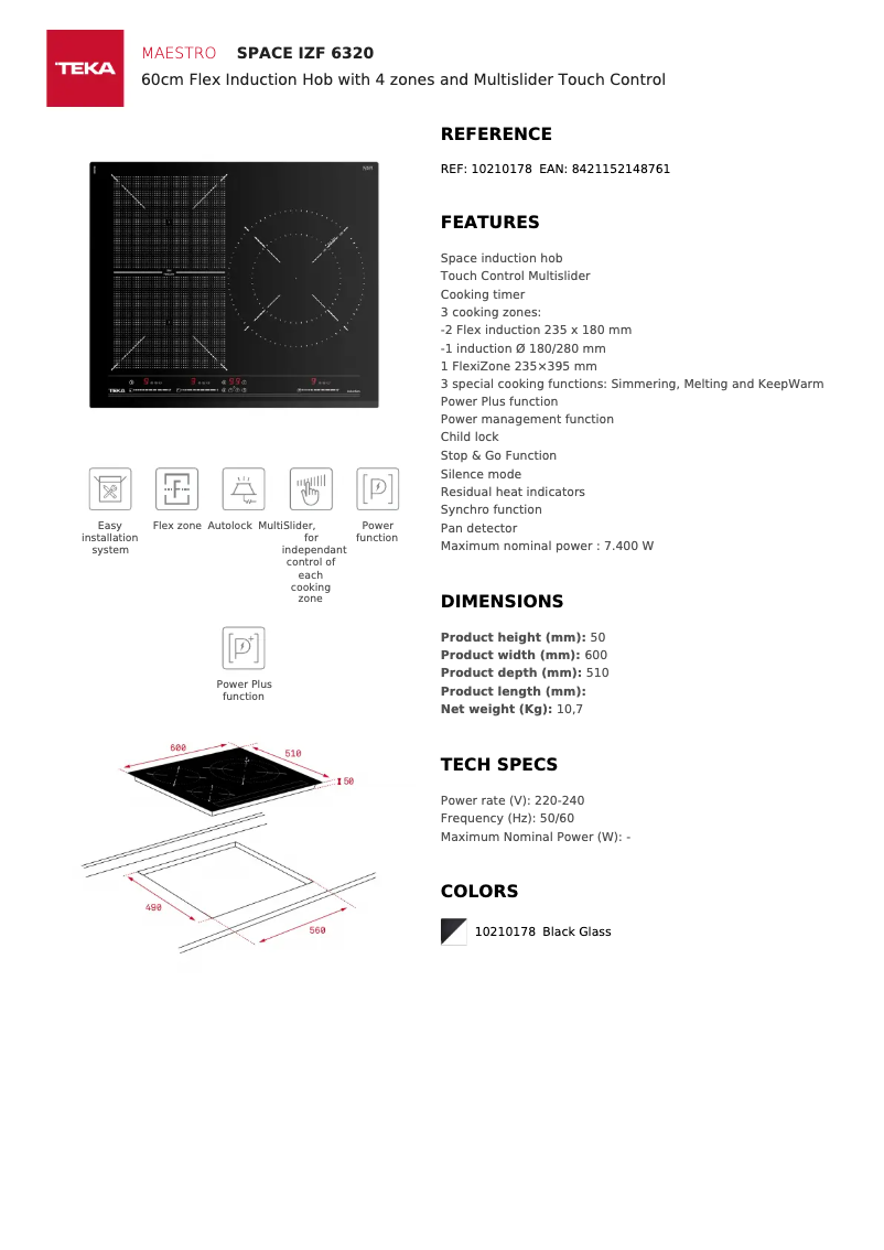 Image de la première page du manuel de l'appareil IZF 6320