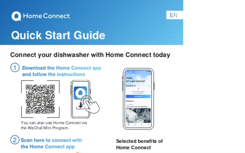 Page n°1 - Guide d'installation Bosch SMS8YCI03E