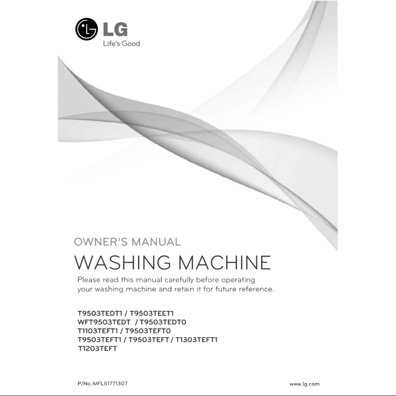 Page n°1 - Manuel utilisateur LG T1303TEFT1