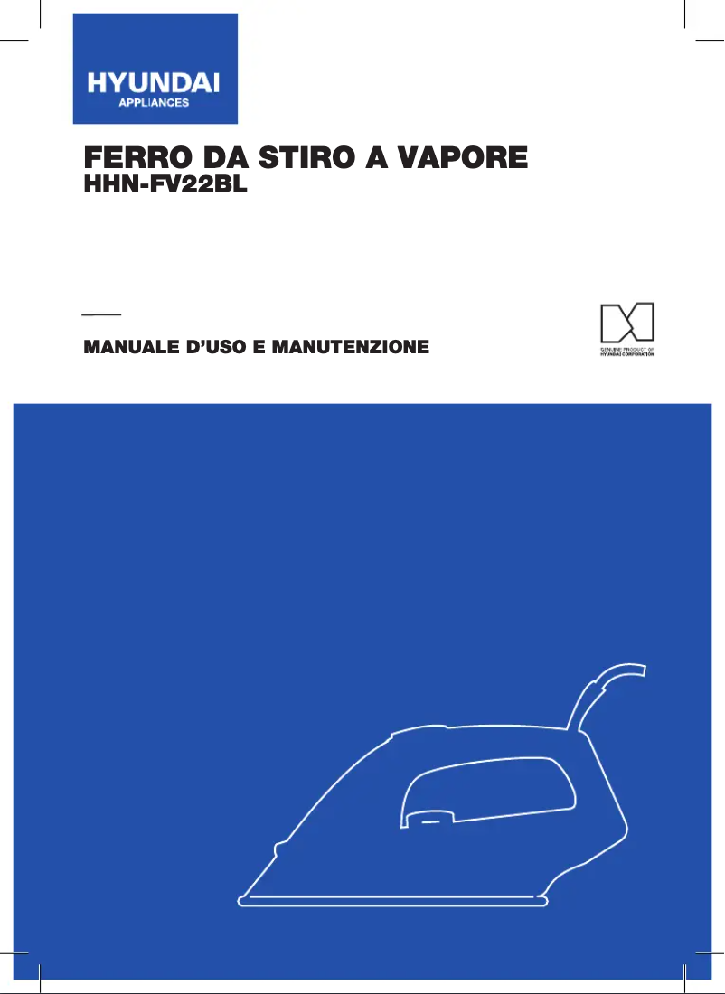 Page 1 de la notice Manuel utilisateur Hyundai HHN-FV22BL