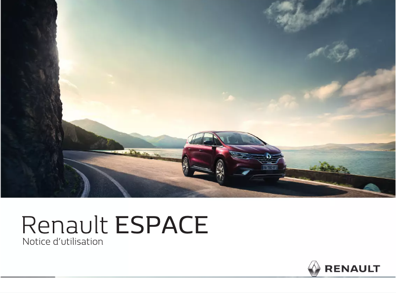 Page 1 de la notice Manuel utilisateur Renault Espace (2020)