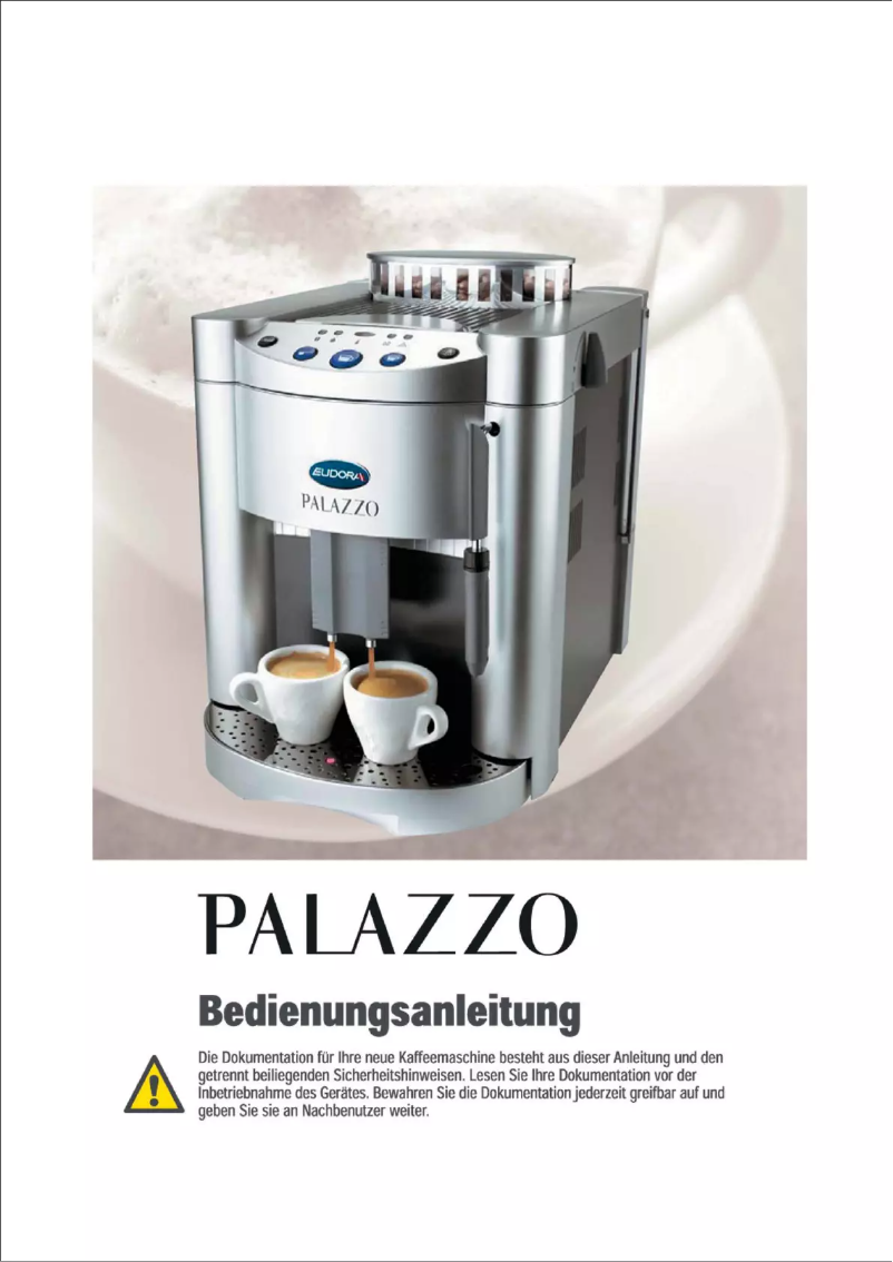 Page n°1 - Manuel utilisateur Eudora Palazzo