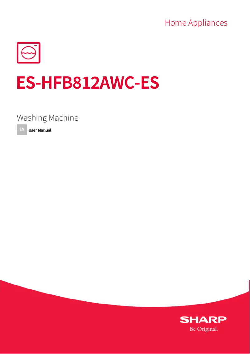 Page n°1 - Manuel utilisateur Sharp ES-HFB812AWC-ES