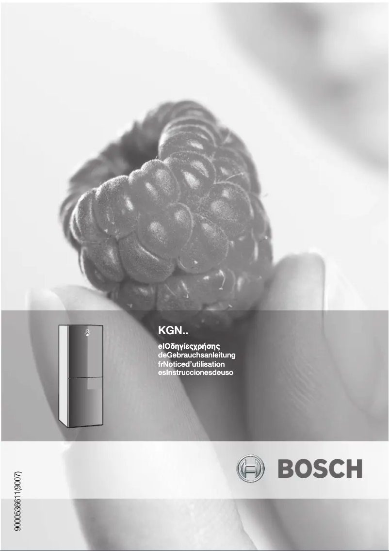 Page n°1 - Mode d'emploi Bosch KGN49S50