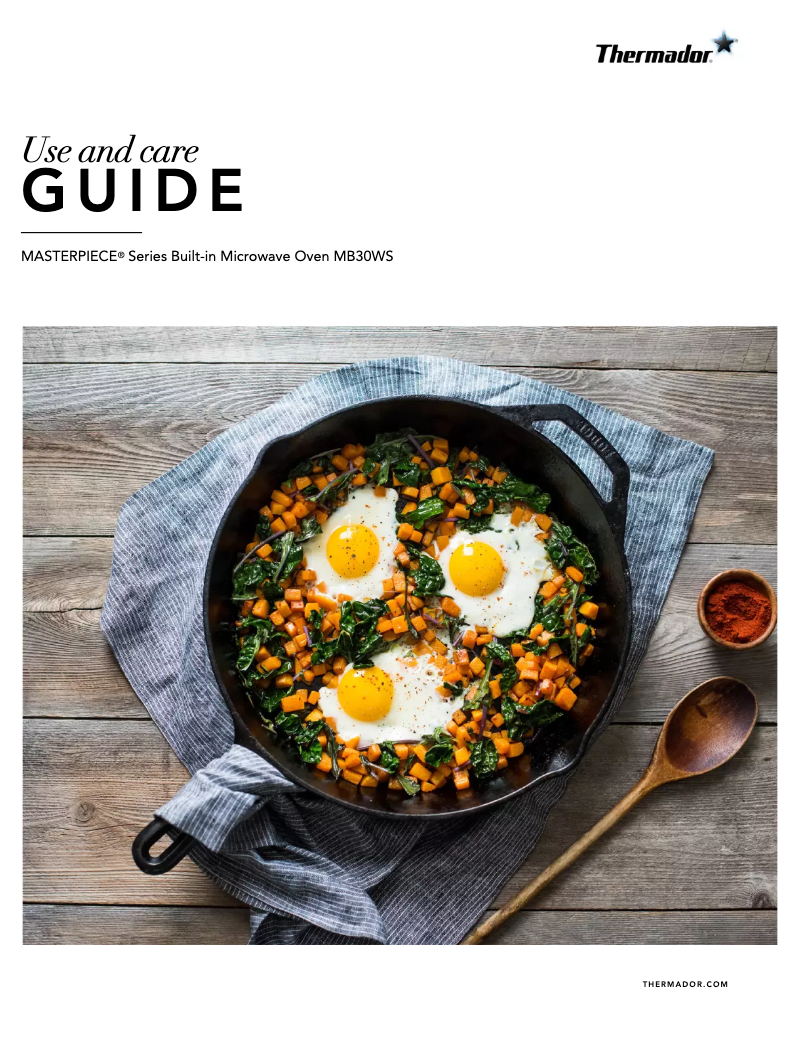 Image de la première page du manuel de l'appareil Masterpiece MB30WS