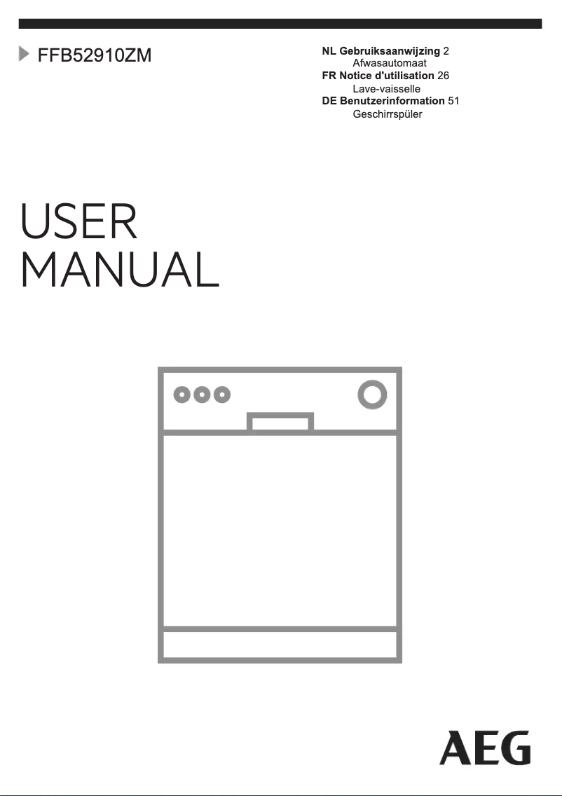 Image de la première page du manuel de l'appareil FFB52910ZM