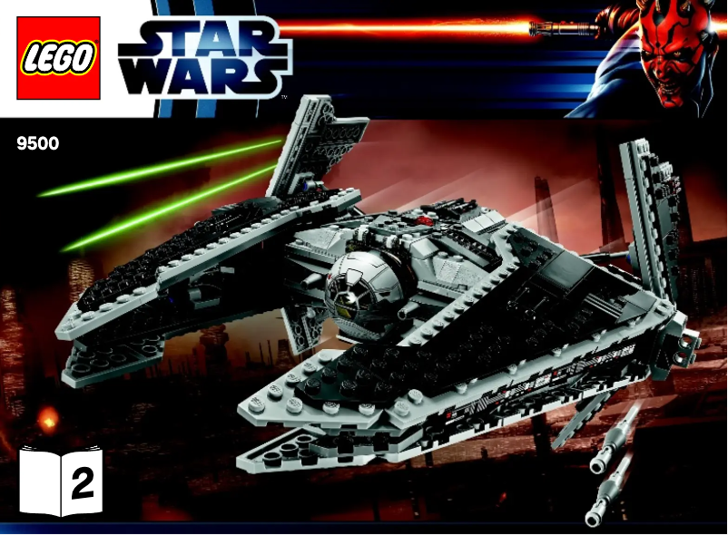 Page 1 de la notice Manuel utilisateur Lego Star Wars 9500