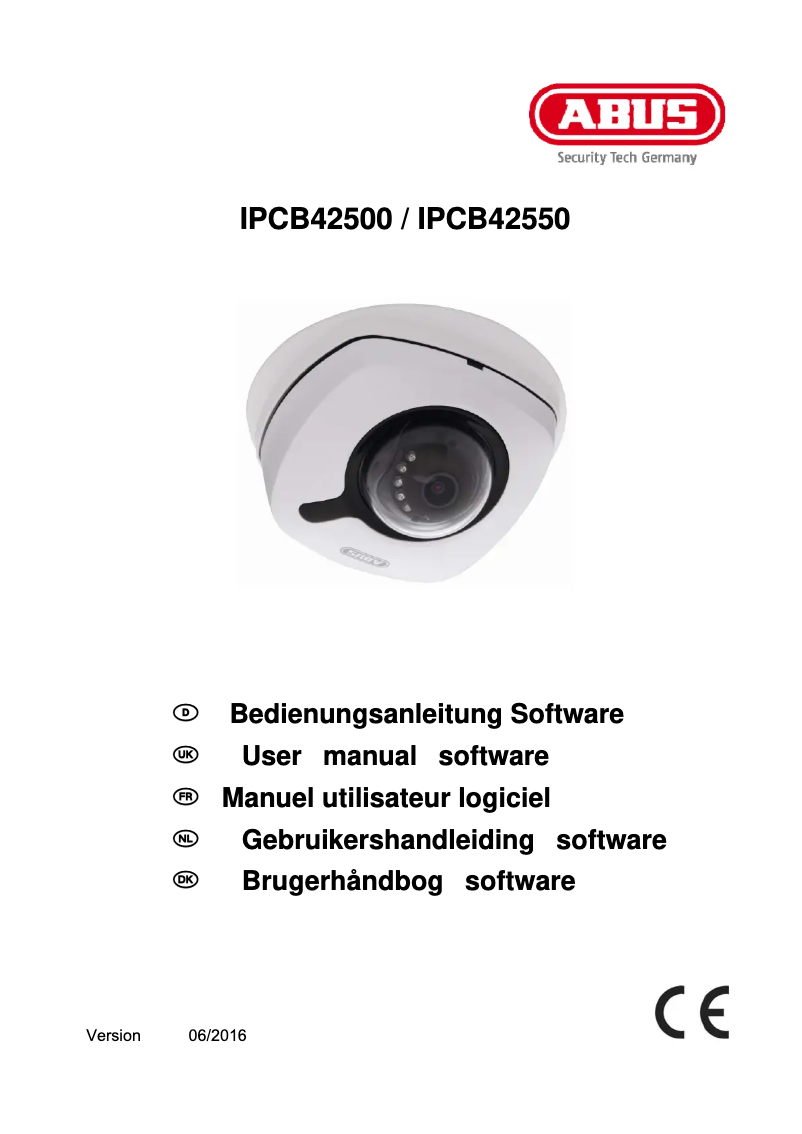 Image de la première page du manuel de l'appareil IPCB42550