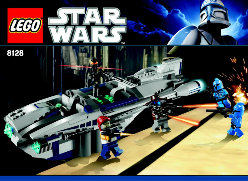 Page 1 de la notice Manuel utilisateur Lego Cad Bane's Speeder (TM)