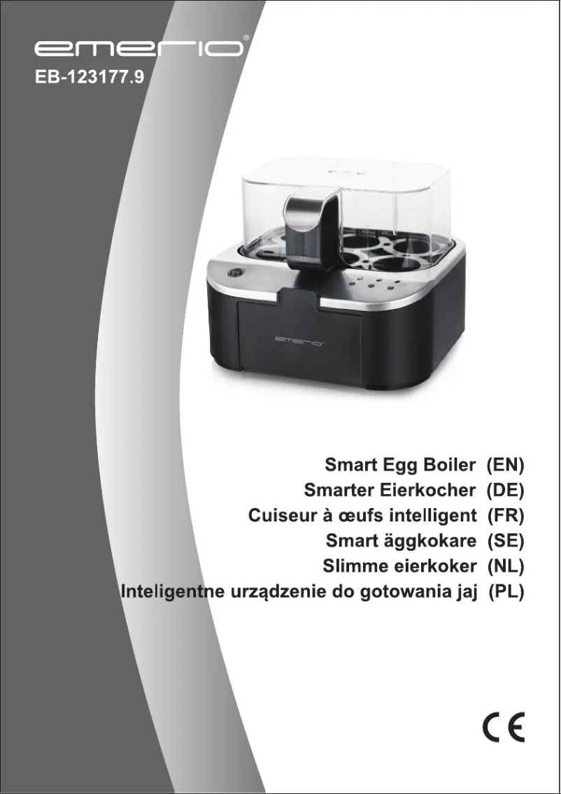 Image de la première page du manuel de l'appareil EB-123177.9