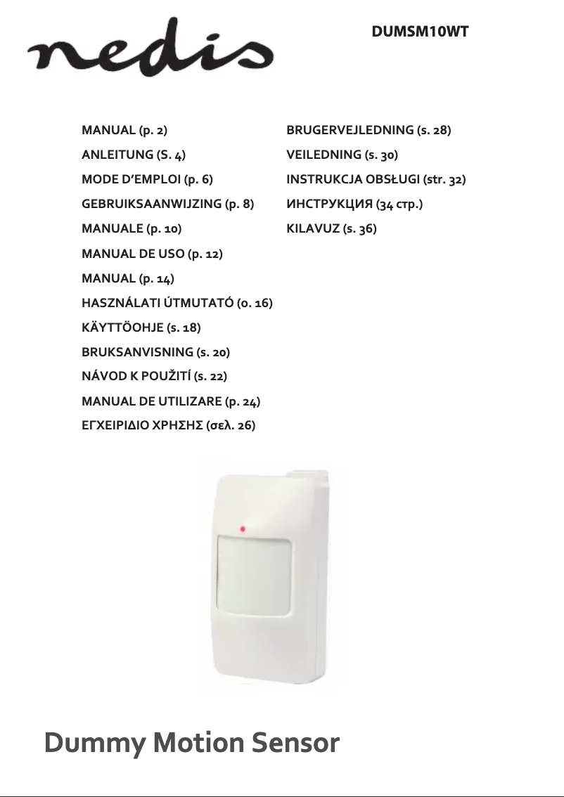 Image de la première page du manuel de l'appareil DUMSM10WT