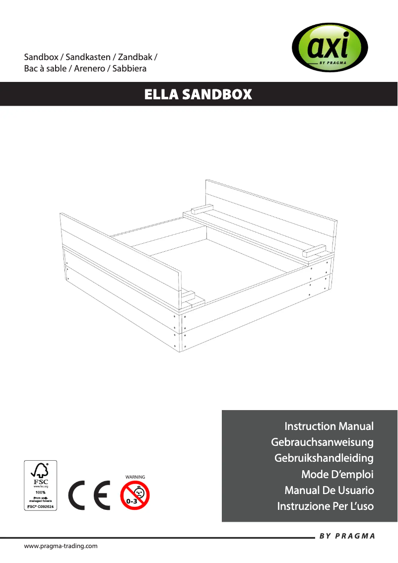 Page 1 de la notice Manuel utilisateur AXI Ella