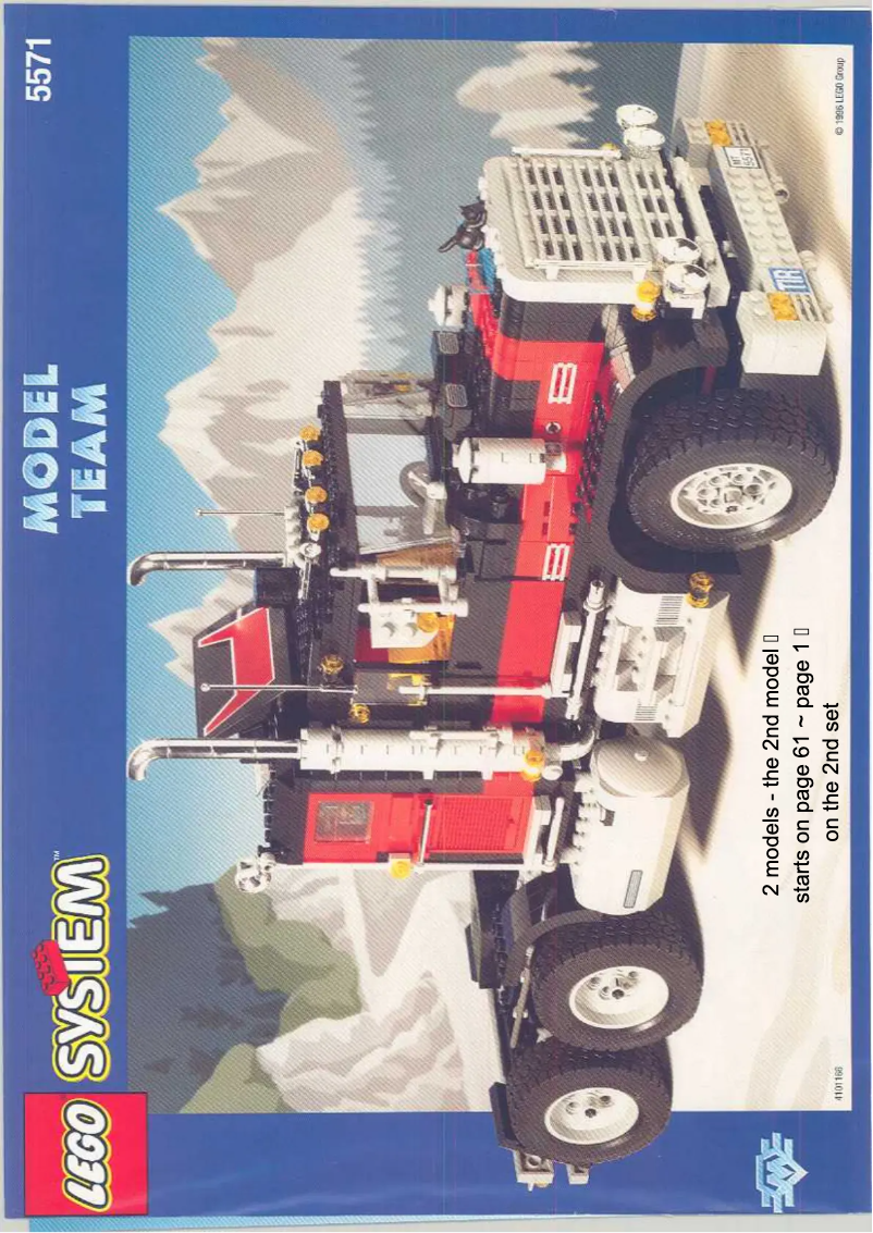 Page n°1 - Manuel utilisateur Lego GIANT TRUCK
