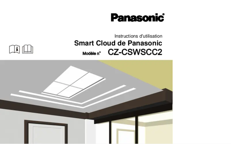 Image de la première page du manuel de l'appareil CZ-CSWSCC2