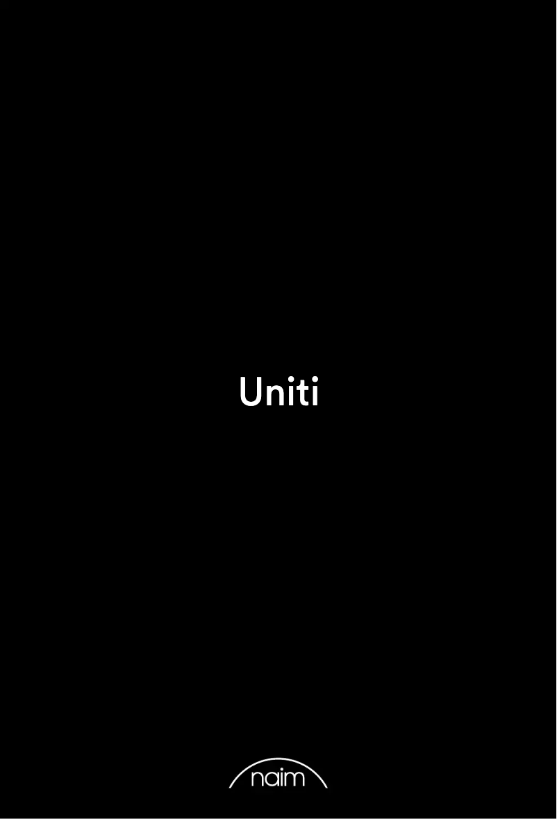 Page 1 de la notice Brochure Naim Uniti Nova
