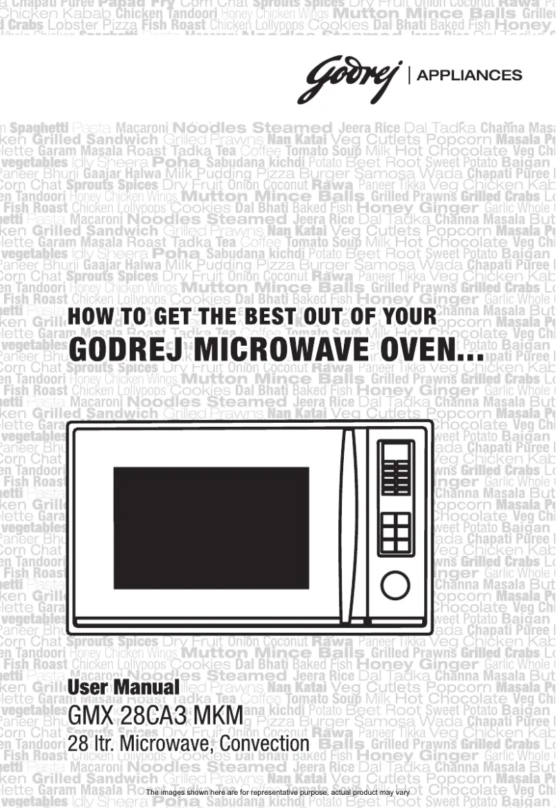Page 1 de la notice Manuel utilisateur Godrej GMX 28CA3 MKM