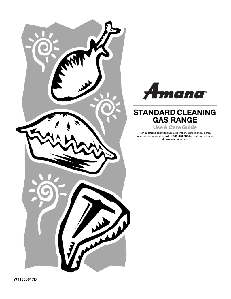 Page n°1 - Manuel utilisateur Amana AGR4203MNS