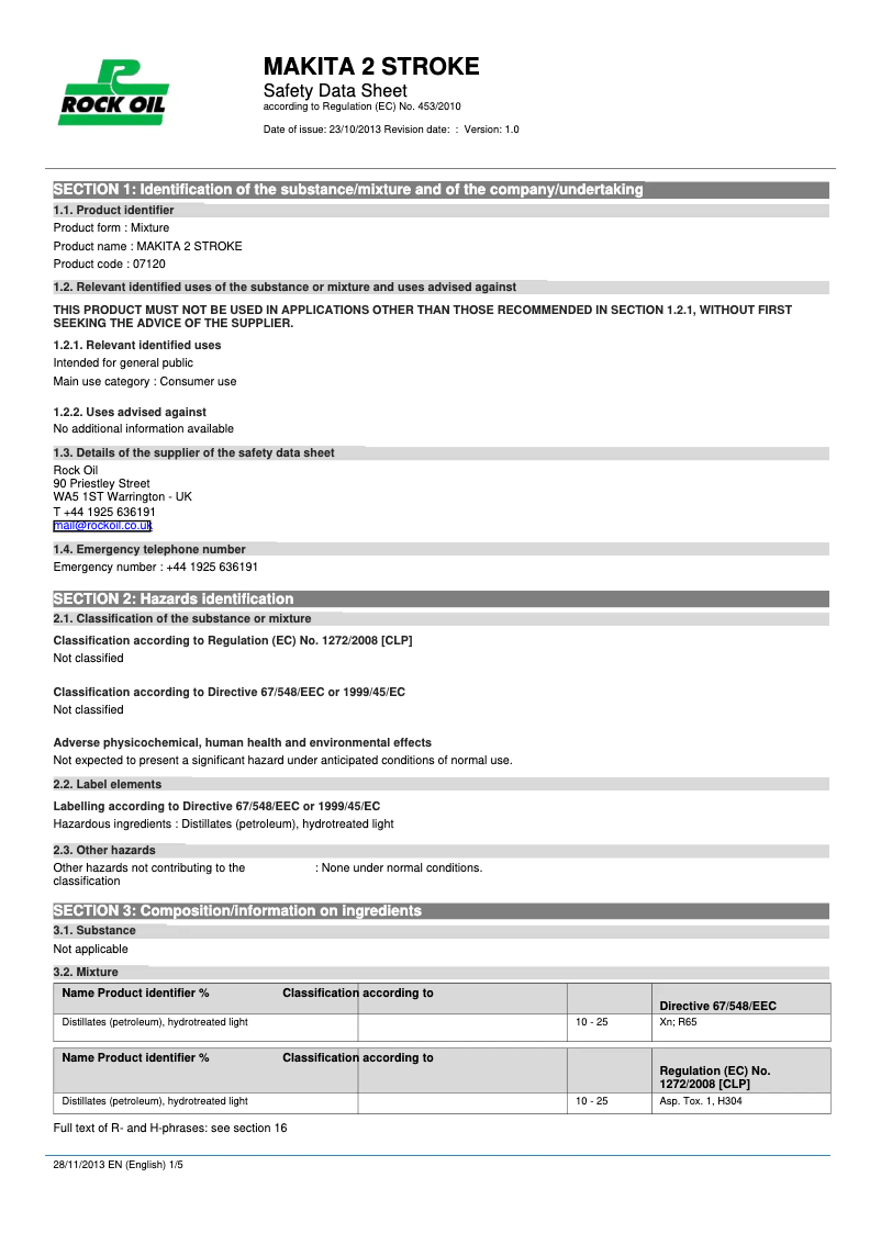 Image de la première page du manuel de l'appareil P-21157