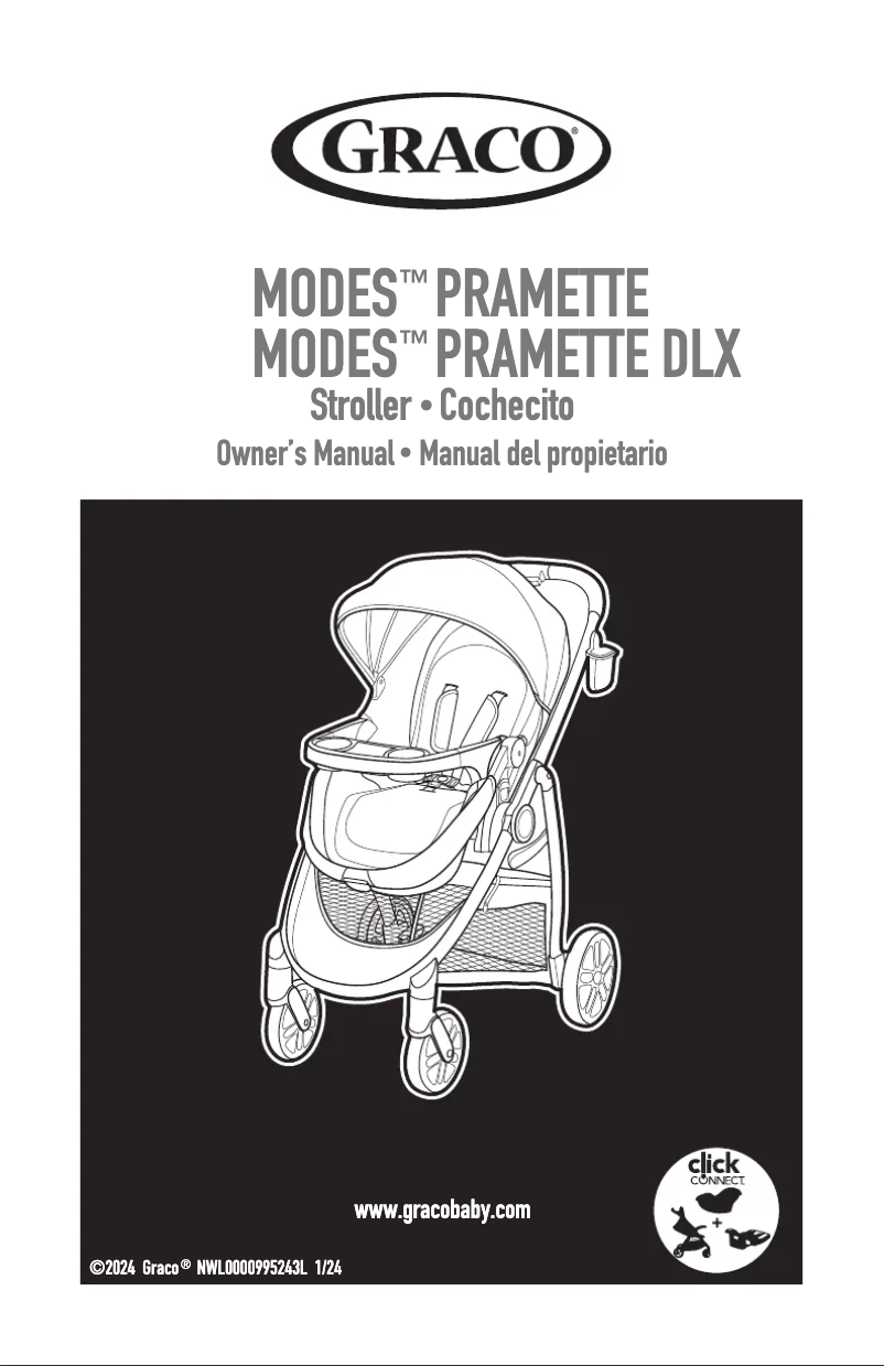 Page n°1 - Guide de démarrage rapide Graco Modes Pramette