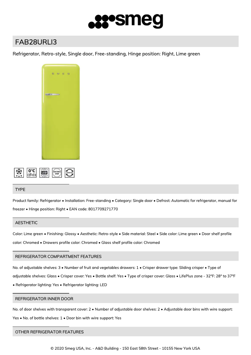 Image de la première page du manuel de l'appareil FAB28URLI3