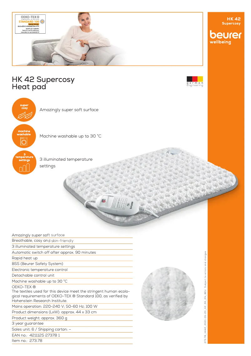 Image de la première page du manuel de l'appareil HK 42