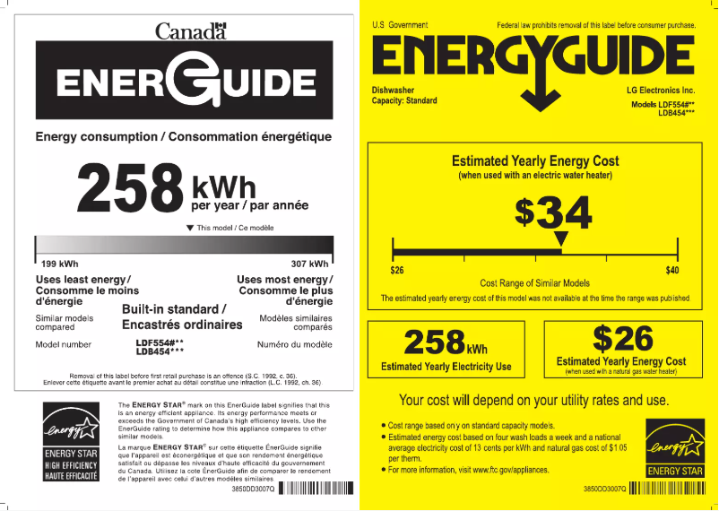 Image de la première page du manuel de l'appareil LDF5545SS