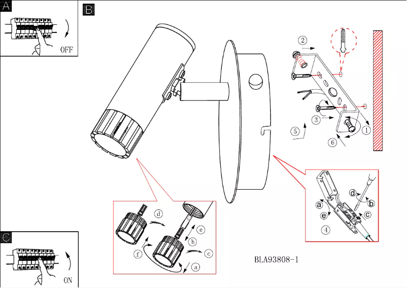 Page n°1 - Manuel utilisateur Eglo Lianello 1