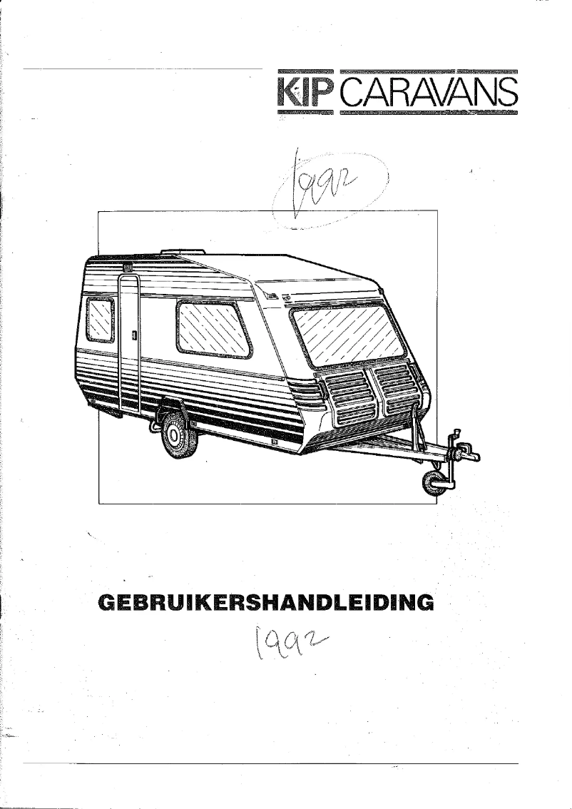 Image de la première page du manuel de l'appareil 1992