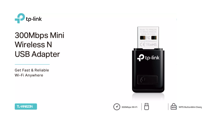 Page n°1 - Fiche technique TP-Link TL-WN823N
