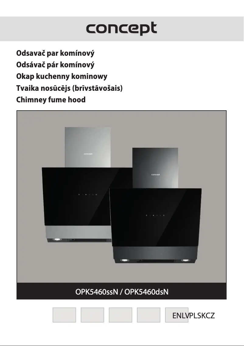 Page n°1 - Manuel utilisateur Concept OPK5460dsN