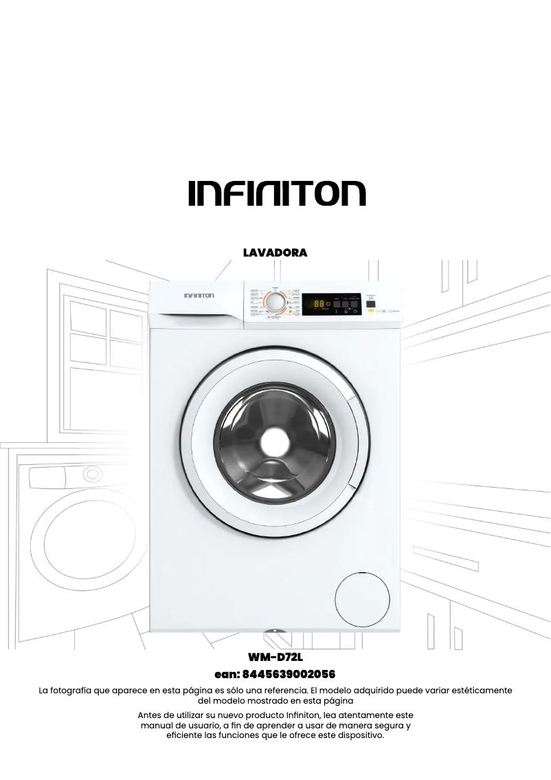 Page n°1 - Manuel utilisateur Infiniton WM-D72L