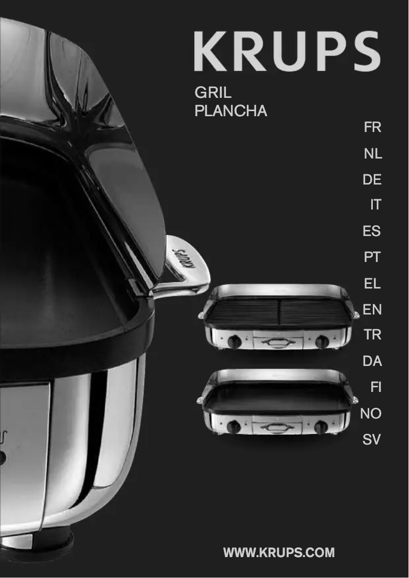 Page n°1 - Manuel utilisateur Krups TG7010