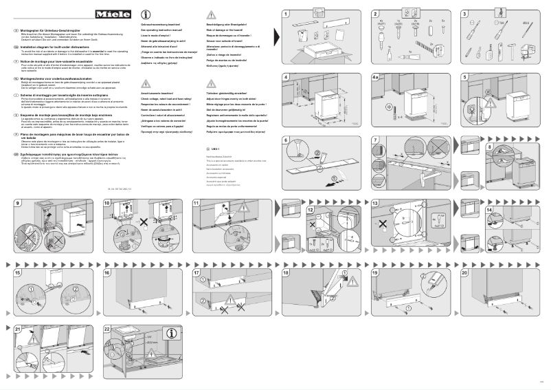 Image de la première page du manuel de l'appareil G 1230 SCU
