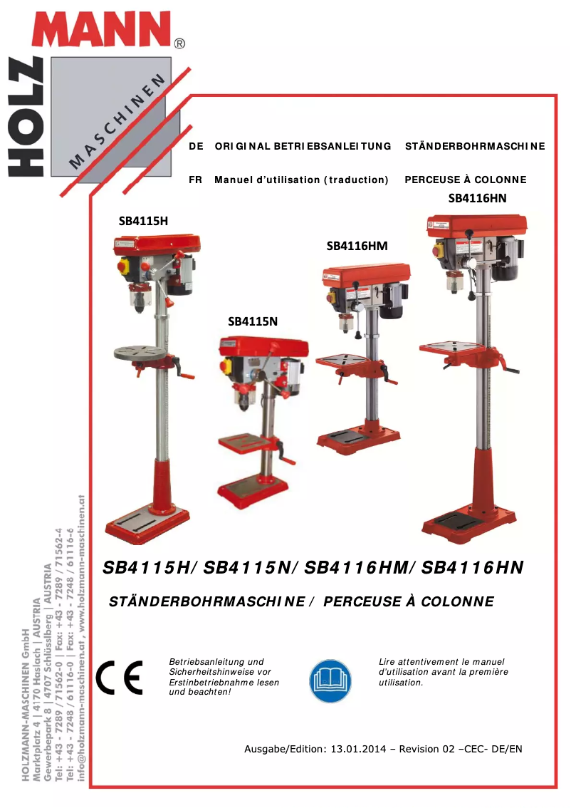 Image de la première page du manuel de l'appareil SB 4115N