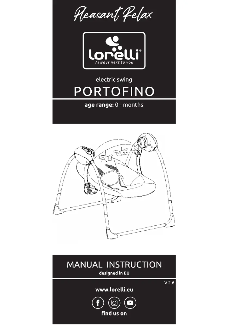 Image de la première page du manuel de l'appareil Portofino