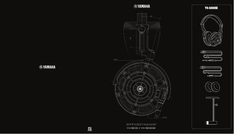 Page n°1 - Manuel utilisateur Yamaha YH-5000SE
