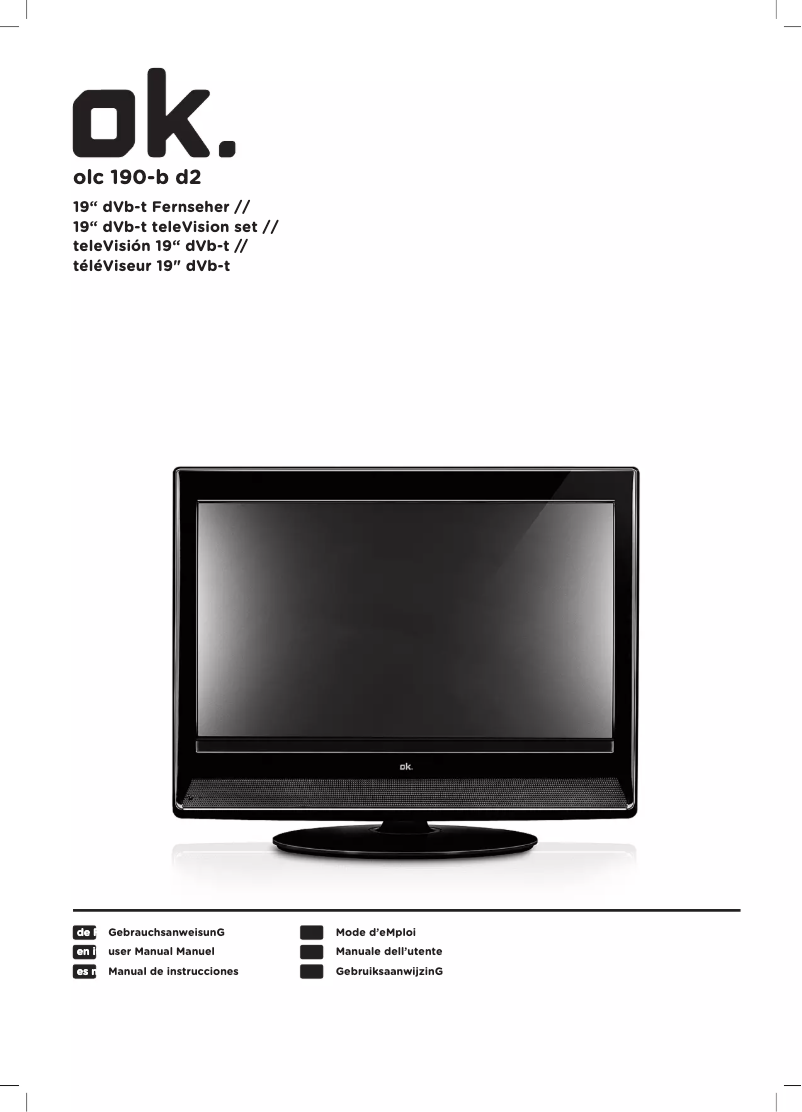 Página 1 del manual Manual de usuario OK OLC 190-B D2