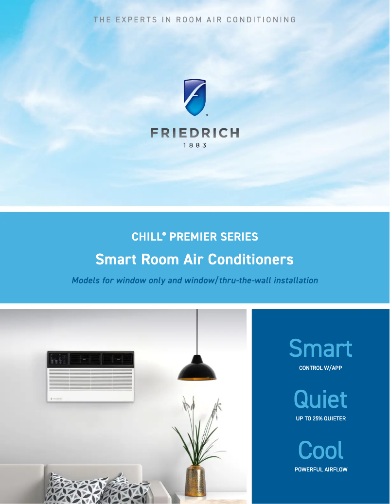 Image de la première page du manuel de l'appareil Chill Premier Inverter CCV18A30A