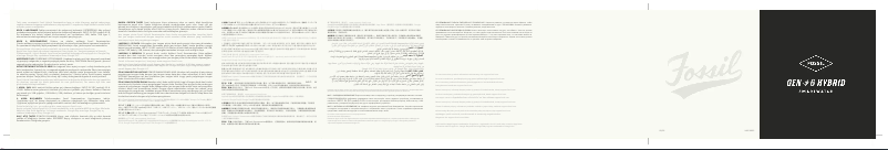 Image de la première page du manuel de l'appareil Gen 6 Hybrid