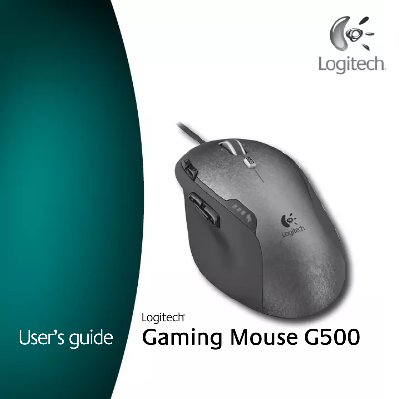 Page n°1 - Manuel utilisateur Logitech G500